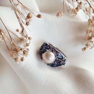 Lavander Love Pearl Ring