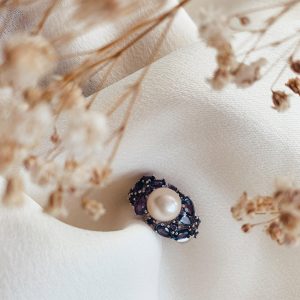 Lavander Love Pearl Ring