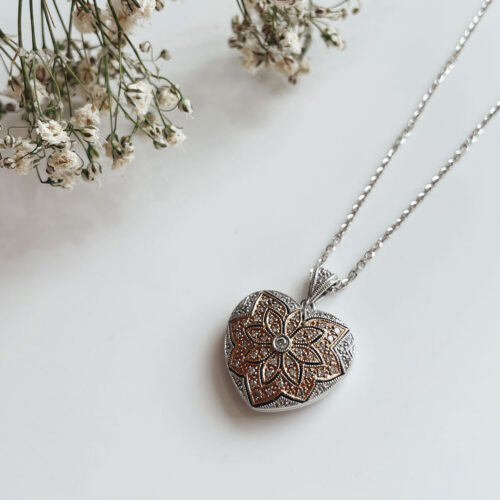 Relicario Locket Heart