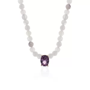 Collar de amatista
