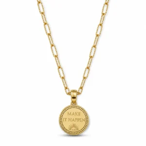 COLLAR PAPER DIAMOND EN PLATA CON ENCHAPE EN ORO AMARILLO 24K - EDICIÓN   MANIFESTACIÓN.